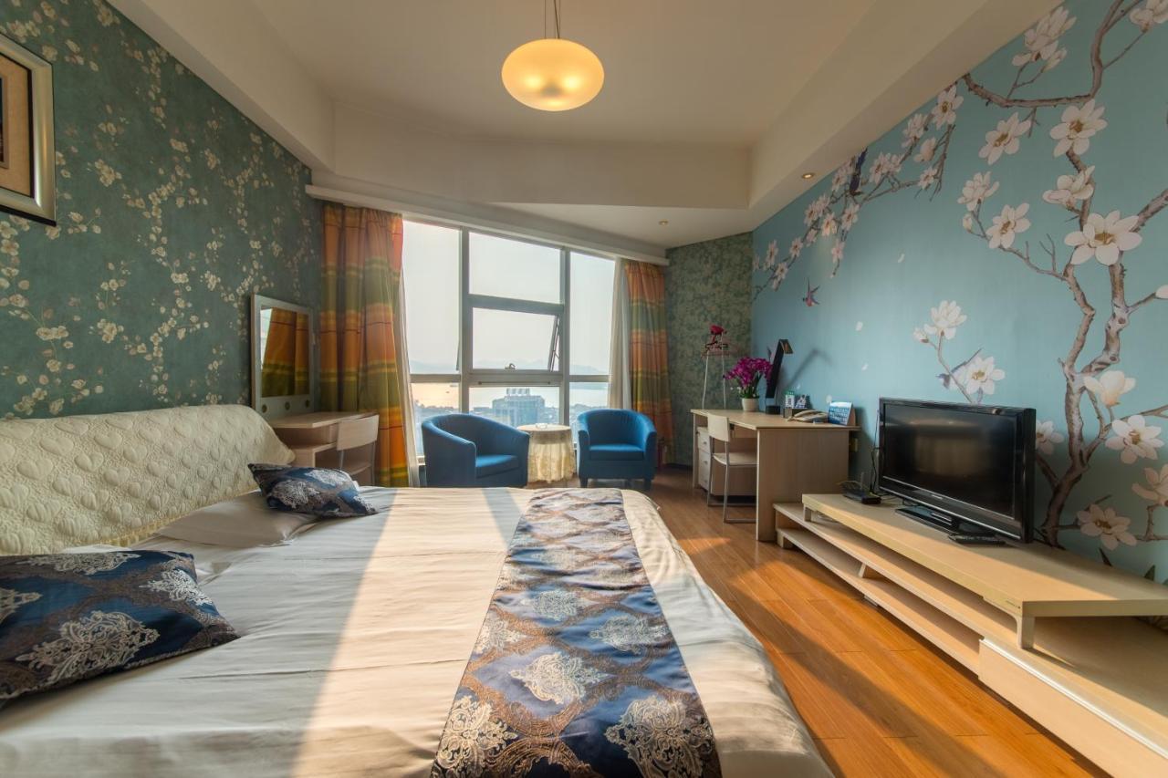 Hangzhou Yilin Hotel Apartment Exterior foto